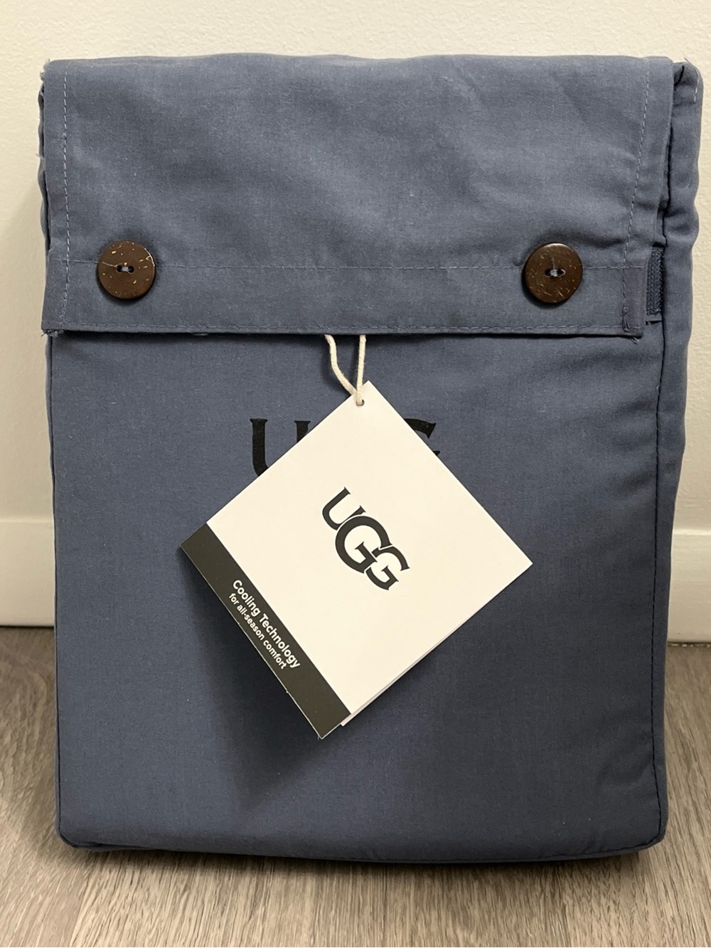 Ugg Haven cooling technology full size sheet set cyclone dark blue